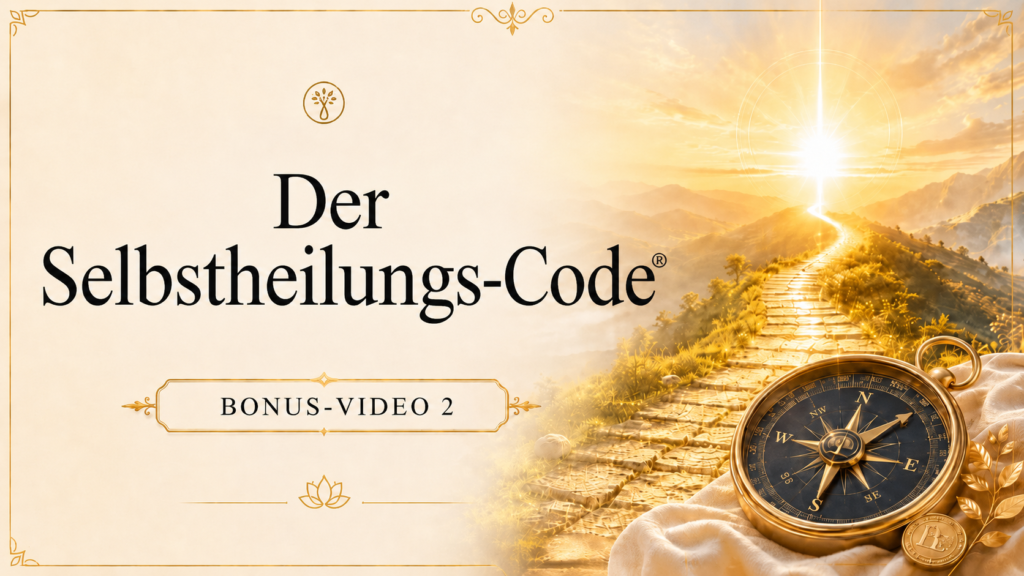 Bonus Video 2 Selbstheilung Bruno Erni