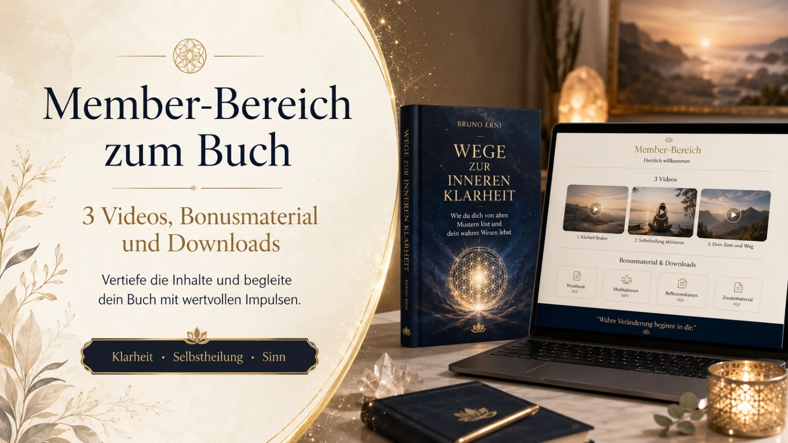 Starke Seele Memberbereich zum Buch Bruno Erni